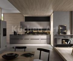Cuisine équipée et aménagée : Chêne Velouté Moderne avec Rangement Optimisé | Devis Gratuit