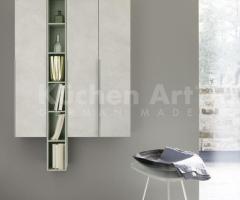 Salle de Bains sur mesure Moderne avec Évier Recessé et Poignée Intégrée Design