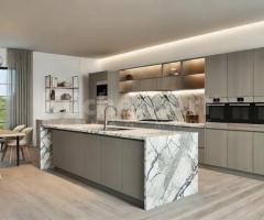 Façade Marbre Gris | UV Laque Mate PerfectSense®