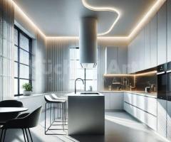 Façade Blanc Cristal | UV Laque Mate PerfectSense®