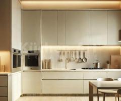 Façade Magnolia Crème | Revêtement en Résine de Mélamine