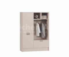 Dressing | Penderie beige modulaire – Praticité et design épuré