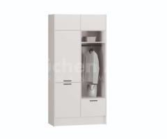 Dressing | Penderie blanche minimaliste – Rangement pratique au style épuré