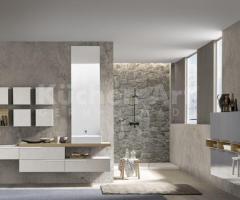 Salle de bains contemporaine avec meubles suspendus – Design épuré et naturel